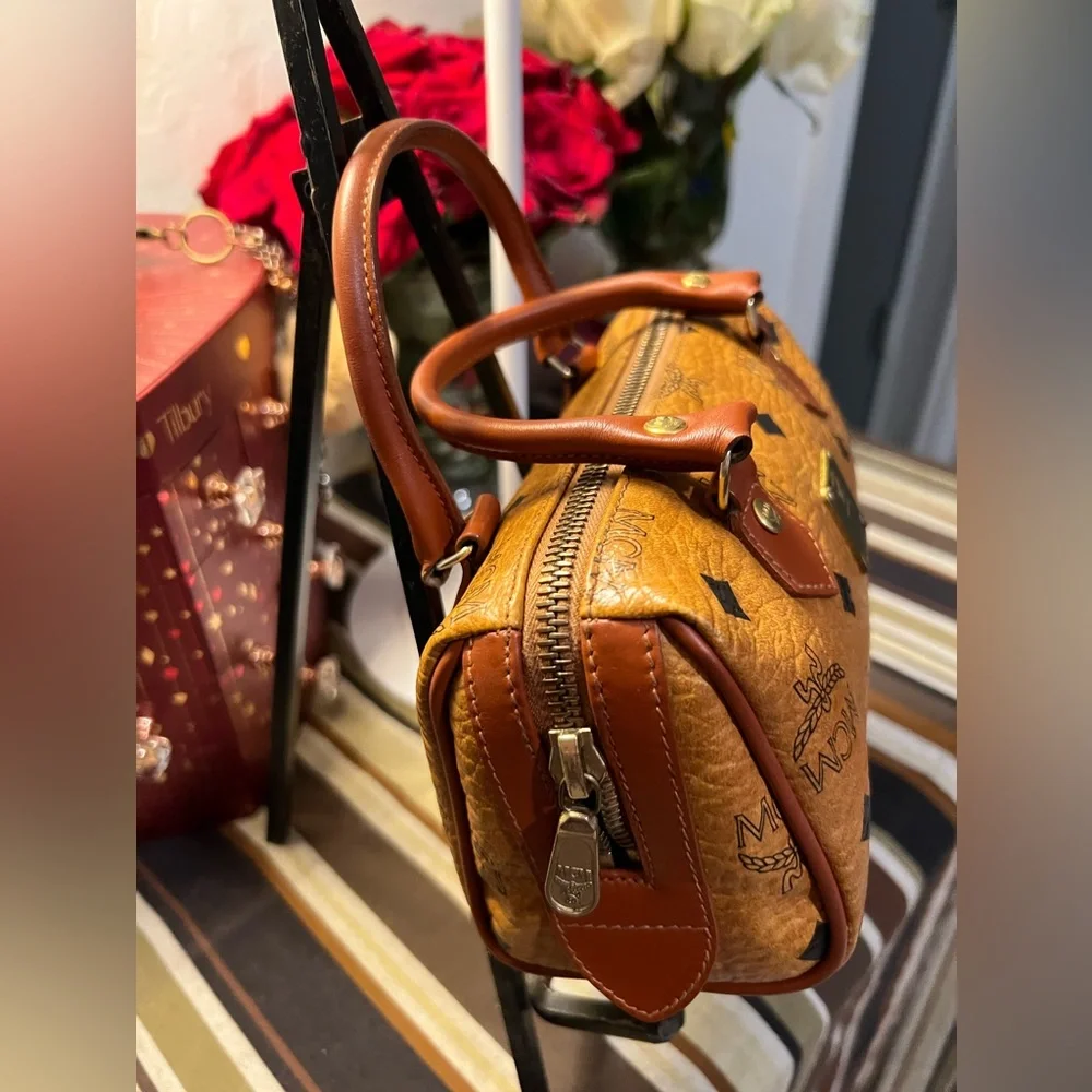 MCM Brown Leather Mini / Nano Handbag